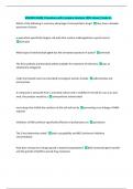 MCB2010 EXAM 2 Questions with Complete Solutions 100&percnt; Solved&vert; Grade A&plus; 