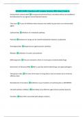 MCB2010 EXAM 1 Questions with Complete Solutions 100&percnt; Solved&vert; Grade A&plus; 