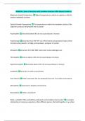 MCB2010 - Exam 2 Questions with Complete Solutions 100&percnt; Solved&vert; Grade A&plus; 