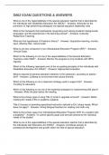 D662 EXAM QUESTIONS & ANSWERS