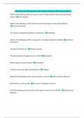 MCB 2010 Final IRSC Questions with Complete Solutions 100&percnt; Solved&vert; Grade A&plus; 