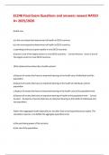EC248 Final Exam Questions and answers newest RATED A&plus; 2025&sol;2026 