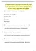 ELECTROLYSIS IBEC&plus;LASER STATE BOARD WITH 100&percnt; RATED CORRECT  REAL EXAM   QUESTIONS AND CORRECT ANSWERS&vert; GRADED A&plus; &vert;2025 LATEST VERSION &vert; 100&percnt; VERIFIED
