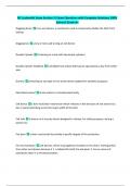 NC Locksmith Exam Section 5&vert; Exam Questions with Complete Solutions 100&percnt;  Solved&vert; Grade A&plus;