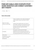 PUBH 6011 Midterm exam 2025 COMPLETE STUDY QUIDE &vert;QUESTION AND CORRECT ANSWERS &vert; GET IT RIGHT&excl;&excl;