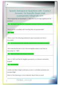 Spaatz Aerospace Questions with  Correct  Answers  for Specific Exam Mail  supergrades12&commat;gmail&period;com 