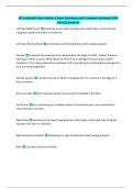 NC Locksmith Exam Section 6 Exam Questions with Complete Solutions 100&percnt;  Solved&vert; Grade A&plus; 