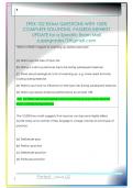 SPEX 102 EXAM QUESTIONS WITH 100&percnt;  COMPLETE SOLUTIONS&comma; PASSED&excl;&excl;&sol;NEWEST  UPDATE for a Specific Exam Mail  supergrades12&commat;gmail&period;com 