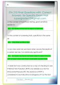 STA 210 Final Questions with  Correct  Answers  for Specific Exam Mail  supergrades12&commat;gmail&period;com 
