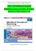 Test Bank-Medical Surgical Nursing Concepts and Practice&comma; 5th Edition by Stromberg &vert;&vert;Chaps 1-49&vert;&vert; With Rationales