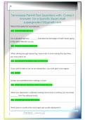 Tennessee Permit Test Questions with  Correct  Answers  for a Specific Exam Mail  supergrades12&commat;gmail&period;com