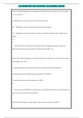 ATI INFORMATICS TEST QUESTIONS AND VERIFIED ANSWERS
