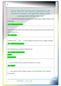 Texas Termite Technician Questions with   Correct Answers  for Specific Exam Mail  supergrades12&commat;gmail&period;com