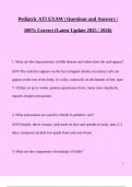 Pediatric ATI Exam &ndash; Questions & Answers &vert; 100&percnt; Correct &vert; Latest 2025&sol;2026