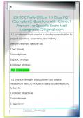 USNSCC Petty Officer 1st Class PO1  &lpar;Complete&excl;&rpar; Questions with  Correct  Answers  for Specific Exam Mail  supergrades12&commat;gmail&period;com 