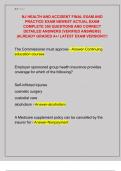 NJ HEALTH AND ACCIDENT FINAL EXAM AND  PRACTICE EXAM NEWEST ACTUAL EXAM  COMPLETE 350 QUESTIONS AND CORRECT  DETAILED ANSWERS &lpar;VERIFIED ANSWERS&rpar;  &vert;ALREADY GRADED A&plus;&sol; LATEST EXAM VERSION&excl;&excl;&excl;&excl; 