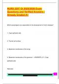NURS 2207 GI 2025&sol;2026 Exam  Questions and Verified Answers &vert;  Already Graded A&plus;