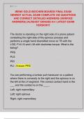 IRENE GOLD BIOCHEM BOARDS FINAL EXAM  NEWEST ACTUAL EXAM COMPLETE 250 QUESTIONS  AND CORRECT DETAILED ANSWERS &lpar;VERIFIED  ANSWERS&rpar; &vert;ALREADY GRADED A&plus;&sol; LATEST EXAM  VERSION&excl;&excl;&excl;