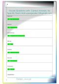 Vocab Questions with  Correct Answers  for  Specific Exam Mail supergrades12&commat;gmail&period;com