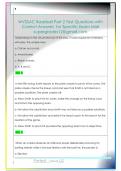 WVSSAC Baseball Part 2 Test Questions with   Correct Answers  for Specific Exam Mail  supergrades12&commat;gmail&period;com