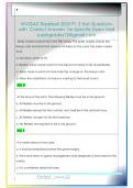 WVSSAC Baseball 2025 Pt&period; 2 Test Questions  with  Correct Answers  for Specific Exam Mail  supergrades12&commat;gmail&period;com
