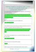Yeoman chapter 3 Questions with  Correct  Answers  for Specific Exam Mail  supergrades12&commat;gmail&period;com