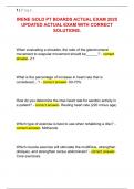 IRENE GOLD PT BOARDS ACTUAL EXAM 2025  UPDATED ACTUAL EXAM WITH CORRECT  SOLUTIONS&period;