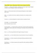 Geog 1300E- Exam 1&vert;Questions With Correct Answers&vert;Verified