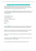 WGU D033 Exam Questions with Complete Solutions 100&percnt; Solved&vert; Grade A&plus;