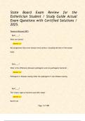 State Board Exam Review for the Esthetician Student &sol; Study Guide Actual Exam Questions with Certified Solutions &sol; 2025&period;