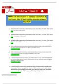 MATH 120&colon; Introduction to Statistics latest Week 8 Final Exam&period; MAY QTR with 100&percnt; Accurate Answers&period; GRADED&plus;