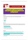 2023 NUR 1022C Fundamentals Final EXAM&sol;Complete Answered&sol;A&plus; GRADE&colon;- Keiser University