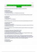 FNP 2 Exam 1 Practice Questions with Complete Solutions&period;