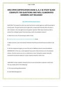 HRCI SPHR CERTIFICATION EXAM A&comma; B&comma; C & STUDY GUIDE COMPLETE 700 QUESTIONS AND WELL ELABORATED ANSWERS JUST RELEASED