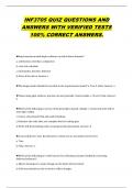 INF3705 QUIZ QUESTIONS AND  ANSWERS WITH VERIFIED TESTS  100&percnt; CORRECT ANSWERS&period; 