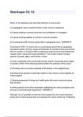 Stanhope Ch 12 questions and answers