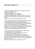 Stanhope Chapter 16 questions and answers