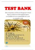 Test Bank for Ethics&comma; Jurisprudence and Practice Management in Dental Hygiene 3rd Edition by Kimbrough&vert;&vert;All Chapters Covered&vert;&vert;ISBN NO&colon;10&comma;0131394924&vert;&vert;ISBN NO&colon;13&comma;978-0131394926&vert;&vert;A&plus; guide&period; original copy