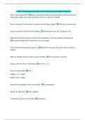 AVIXA CTS Exam Questions with Correct Solutions&vert; Latest Update Graded A&plus; 
