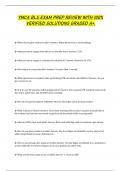 YMCA BLS EXAM PREP REVIEW WITH 100&percnt;  VERIFIED SOLUTIONS GRADED A&plus;&period; 