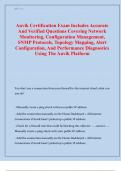 Auvik Certification Exam Includes Accurate  And Verified Questions Covering Network  Monitoring&comma; Configuration Management&comma;  SNMP Protocols&comma; Topology Mapping&comma; Alert  Configuration&comma; And Performance Diagnostics  Using The Auvik Platform 