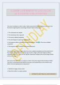 LABOR AND BIRTH NCLEX EXAM QUESTIONS AND ANSWERS