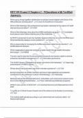 HIT 101 Exam 1 Chapters 1 &ndash; 5 Questions with Verified Answers&period;