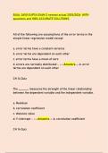 BUAL 2650 GUPTA EXAM 2 newest actual 2025&sol;2026 WITH  questions and 100&percnt; ACCURATE SOLUTIONS&period;