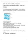 FNDH 620 - EXAM 1 STUDY QUESTIONS