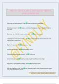 MUCO 120 EXAM 2 2025 QUESTIONS AND ANSWERS