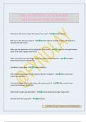 MUCO 120 TEST 2 EXAM 2025 QUESTIONS AND ANSWERS
