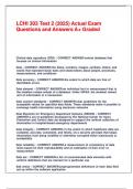 LCHI 303 Test 2 &lpar;2025&rpar; Actual Exam Questions and Answers A&plus; Graded&period;