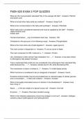 FNDH 620 EXAM 2 POP QUIZZES