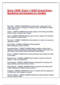 Geog 1300E- Exam 1 &lpar;2025&rpar; Actual Exam Questions and Answers A&plus; Graded&period;
